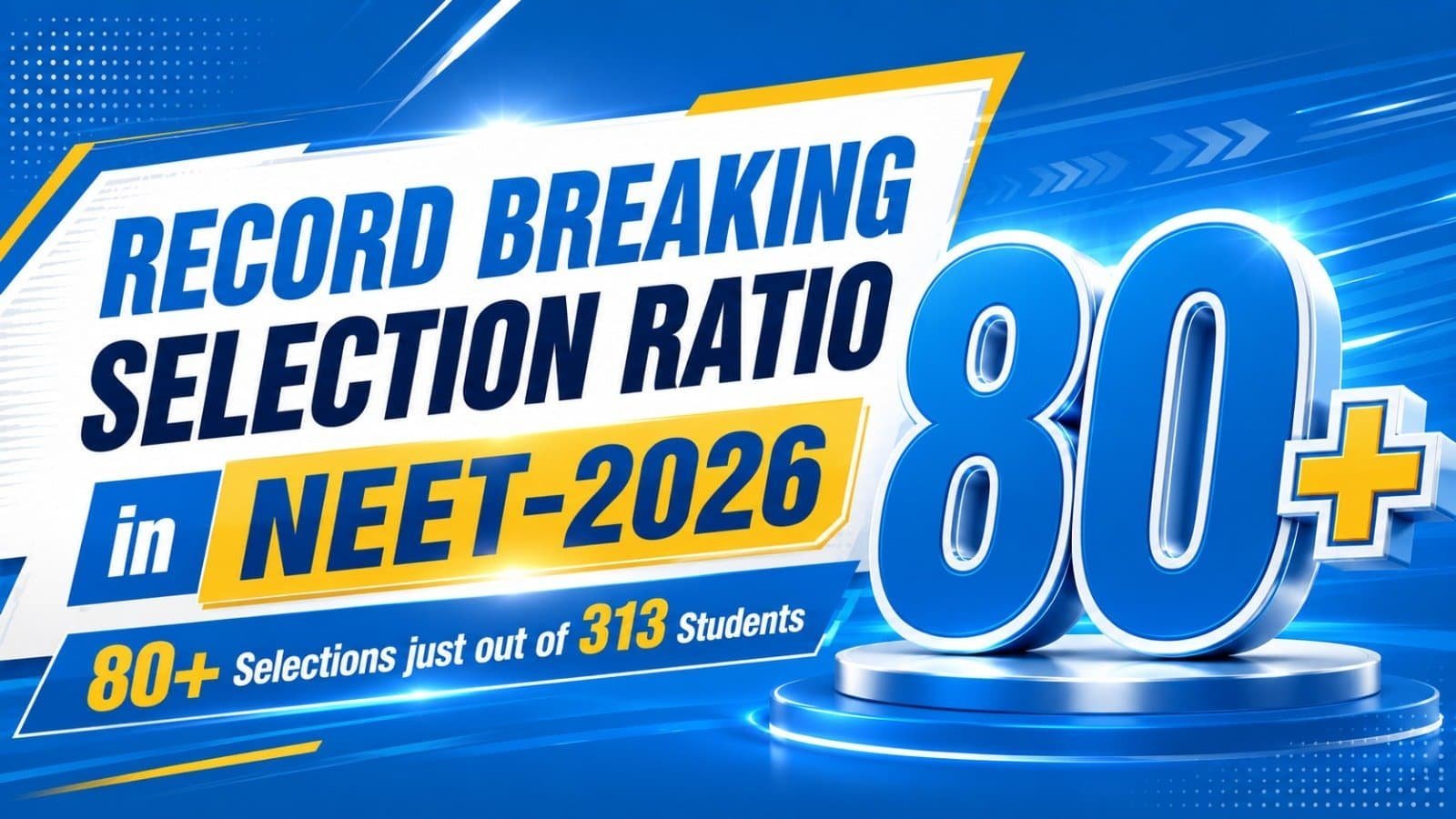 MGCI NEET 2026 Result and Selection Ratio - Best NEET Coaching in Indore